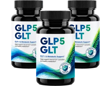 GLP5 GLT GLP-1 & Metabolic Support Capsules, 3 confezioni